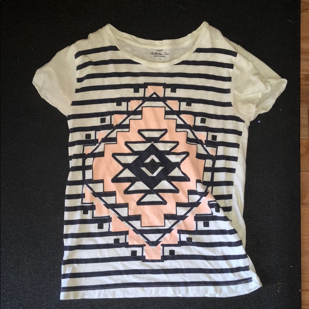 j. crew tribal tee
